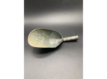 Vintage Tin Feed Scoop