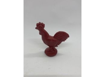 Small Cast Iron Metal Rooster