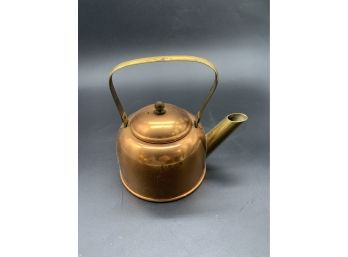 Copper Mini Decorative Tea Pot