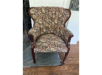 Antique Ulphosered Living Room Arm Chair