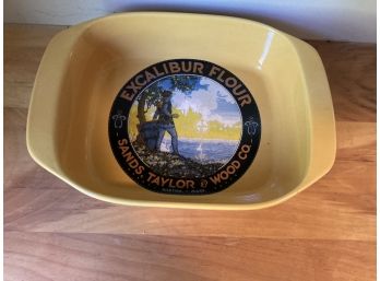 Excalibur Flour Sands, Taylor And Wood Co Boston Mass Casserole Dish