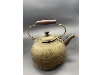 Decorative Vintage Metal Teapot