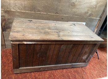 Vintage Wooden Storage Chest