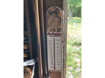 Vintage Dr. Pepper Thermometer.