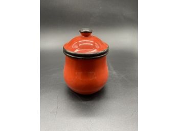 Small Vintage Asahi Japan Lidded Canister