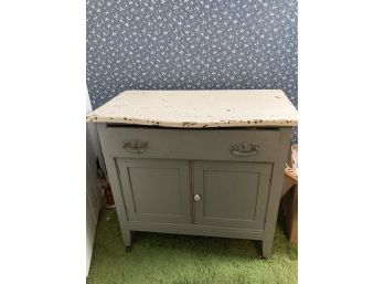 Antique Painted Comode