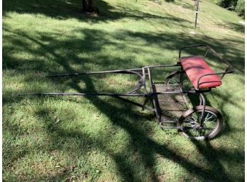 Metal Horse Drawn 2 Wheel Cart