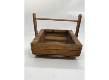 Small Wooden Storage Basket