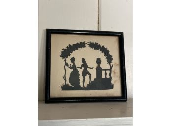 Silhouette Style Artwork Framed