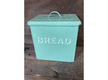 Cute Teal Blue Bread Container