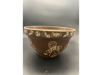 Ceramic Gingerbread Bowl