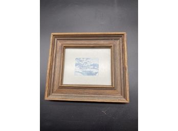 Small Framed Landscape Print