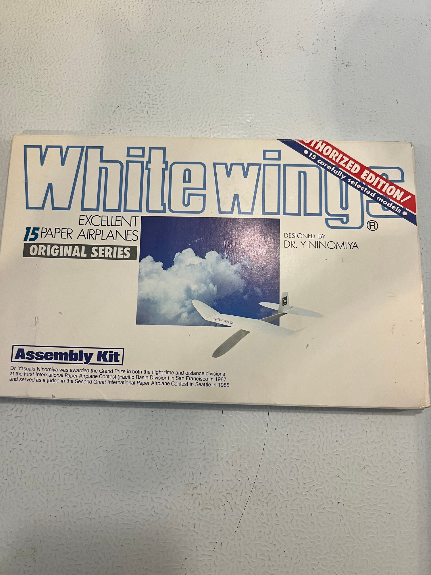 !! White Wings 15 Paper Airplanes Kit Dr. Yasuaki Ninomiya 1980 #9898 ...