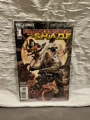 DIRECT Frankenstein Agent Of Shade 1st Cover Creature Commandos
