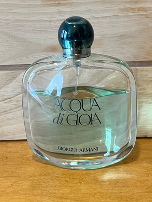 Georgio Armani 3.4oz  Aqua Di Gioia Womens Eau De Parfum Perfume