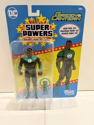 Green Lantern DC Super Powers 5 Figure Retro 5 2022 New & Sealed Box