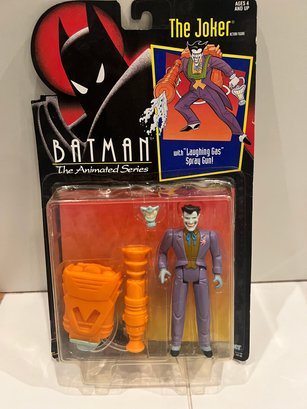 Vintage Batman The Animated Series The Joker 1992 Kenner Action Figure