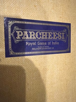 Vintage Parcheesi Game Deluxe Edition