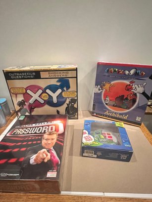 Set Of Four Older Sealed Games