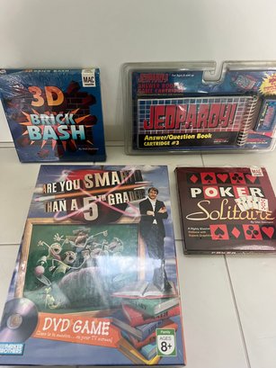 Vintage Computer And DVD Games