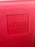 Vintage Red Lego Storage Carry Case Container 17x 10