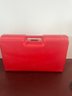 Vintage Red Lego Storage Carry Case Container 17x 10
