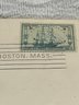 1947 First Day Cover US Frigate Constitution Old Ironside Envelope Stamp Boston