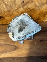 Large Glittery Chalcedony* Quartz Geode 3 Inches D