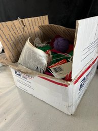 Box Of Vintage Yarn