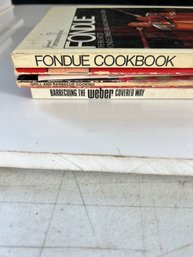 Vintage Cookbooks Including Fondue