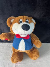 Vintage Sugarloaf Teddy Bear Made In Boulder