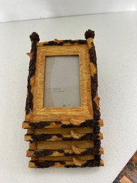 Set Of Four 6 X 9 Rustic Look Picture Frames