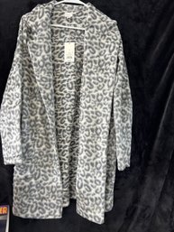 New Super Soft Animal Print Jacket. Brand New With Tags.