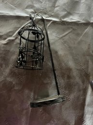 Wire Dragonfly Candle Holder