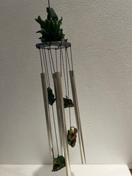 Frog Wind Chime About 18 Inches