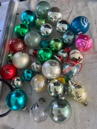 Last Minute More Vintage Shiny Brite Ornaments