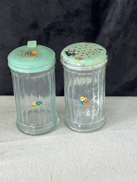 Vintage Glass Canister Set