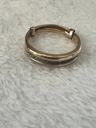 10k Gold Ring With Small Diamond 3.8g. Size 8 Harley?