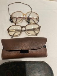 Vintage His And Hers Glasses