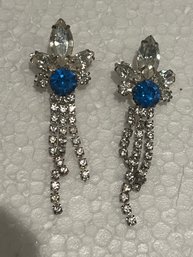 Vintage Rhinestone Earrings