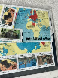 World War II Commemorative Stamp Set