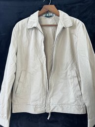 Tan J Crew Jacket Size Medium.