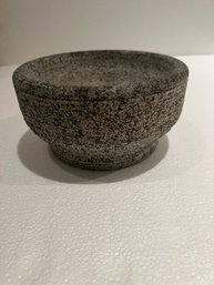 Fabulous Vintage Stone Mortar Grinder Bowl 8