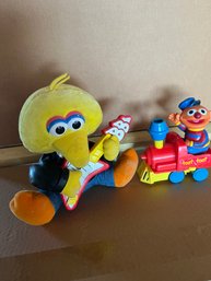 Vintage Sesame Street Toys And Train