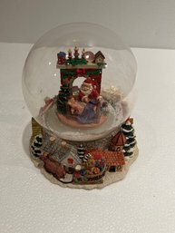 8 Inch Musical Snow Globe. Not Working.