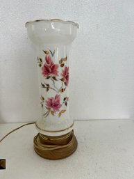 Vintage Handpainted 12 Inch Lamp