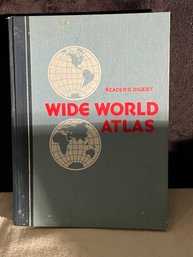 1980 Readers Digest, Wide World Atlas Full Of Maps