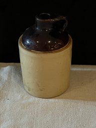 Vintage Six Inch U.S. A. Pottery Crock