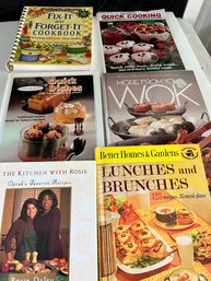 Vintage Quick Cooking And Crockpot Cookbooks