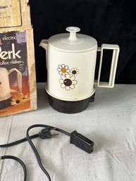 MCM Vintage Polly Perk Electric Four Cup Coffee Maker